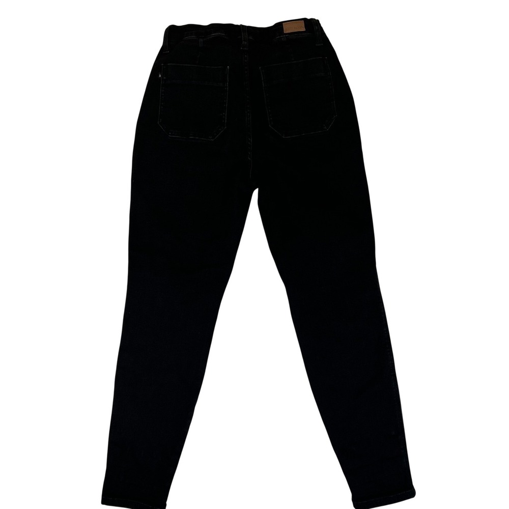 Judy Blue Womens Black High Waist Drawstring Denim Jogger Jeans JB88700 BK 7/28 - Picture 5 of 10